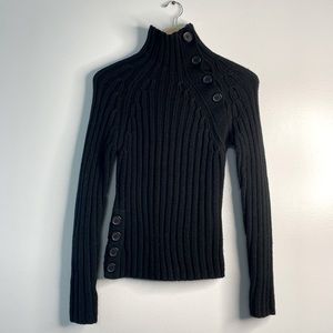 Black Knit Sweater